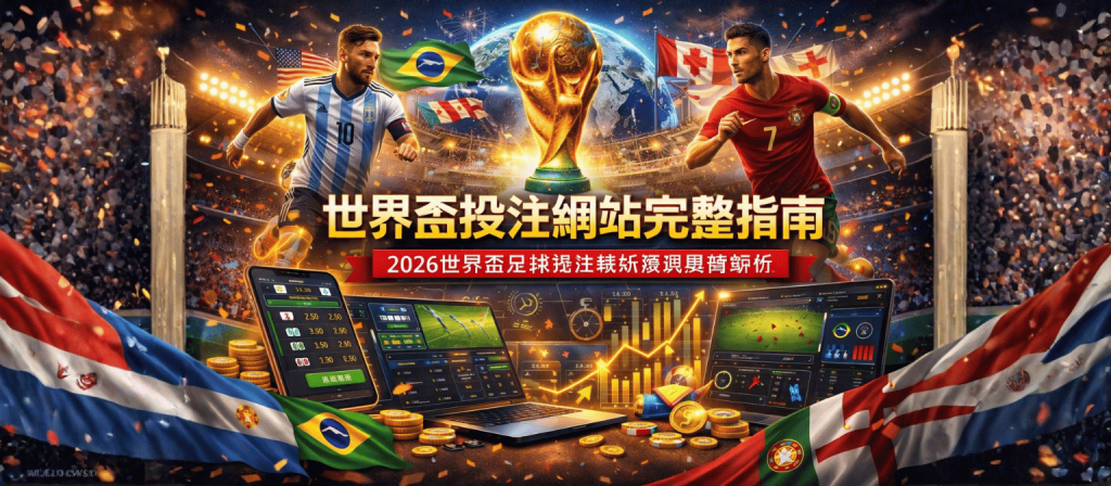 世界盃投注平台完整指南｜2026世界盃足球投注平台選擇與策略解析