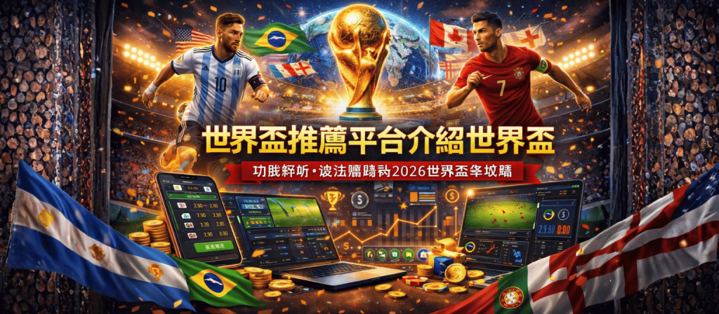 世界盃推薦平台介紹世界盃｜功能解析、投注體驗與2026世界盃全攻略